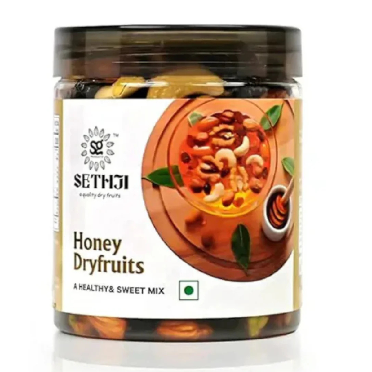 Sethji Honey Dryfruits Natural and Pure Honey Mixed