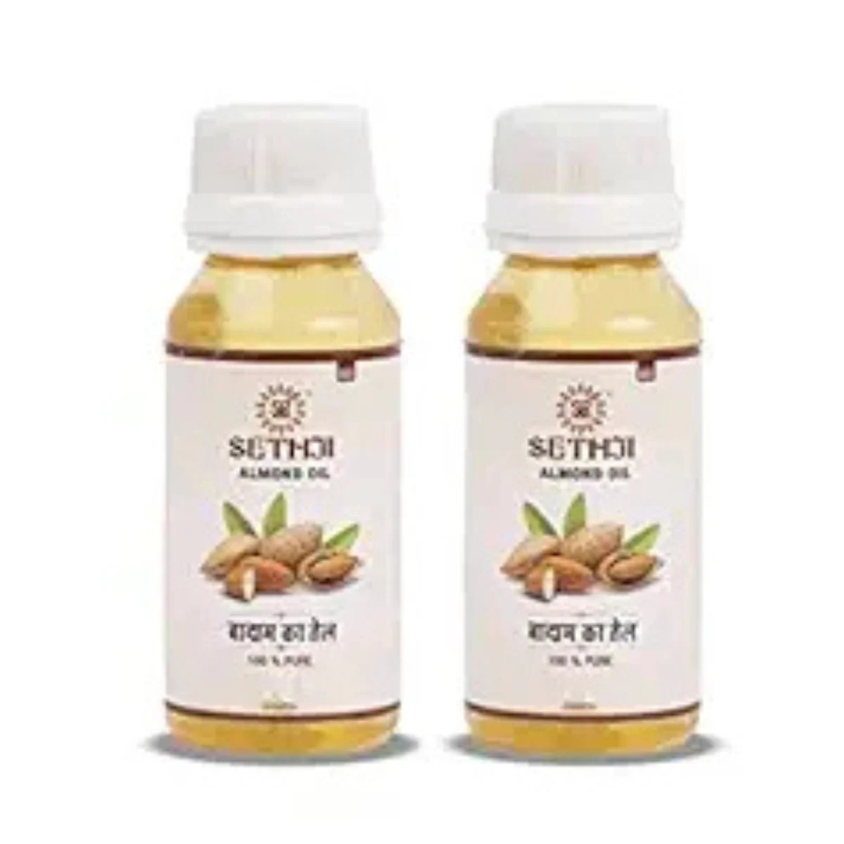 SETHJI Almond Oil For Skin And Hairs A Cold Pressured Badam Tel