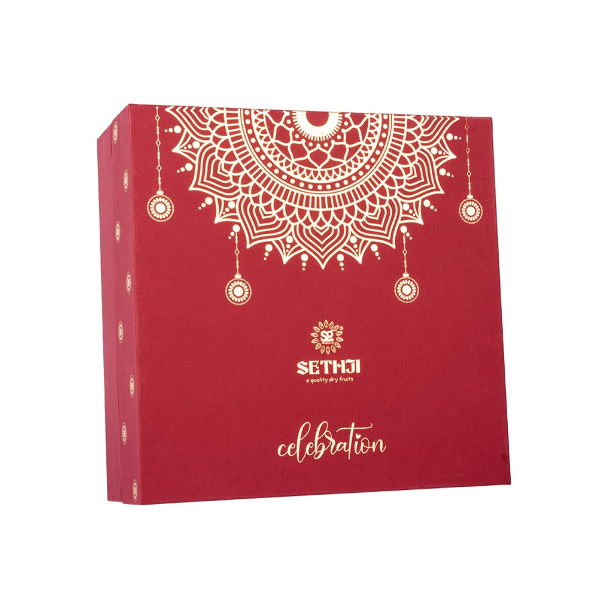 Sethji Premium Roasted Dry Fruits Celebration Gift Box 1kg