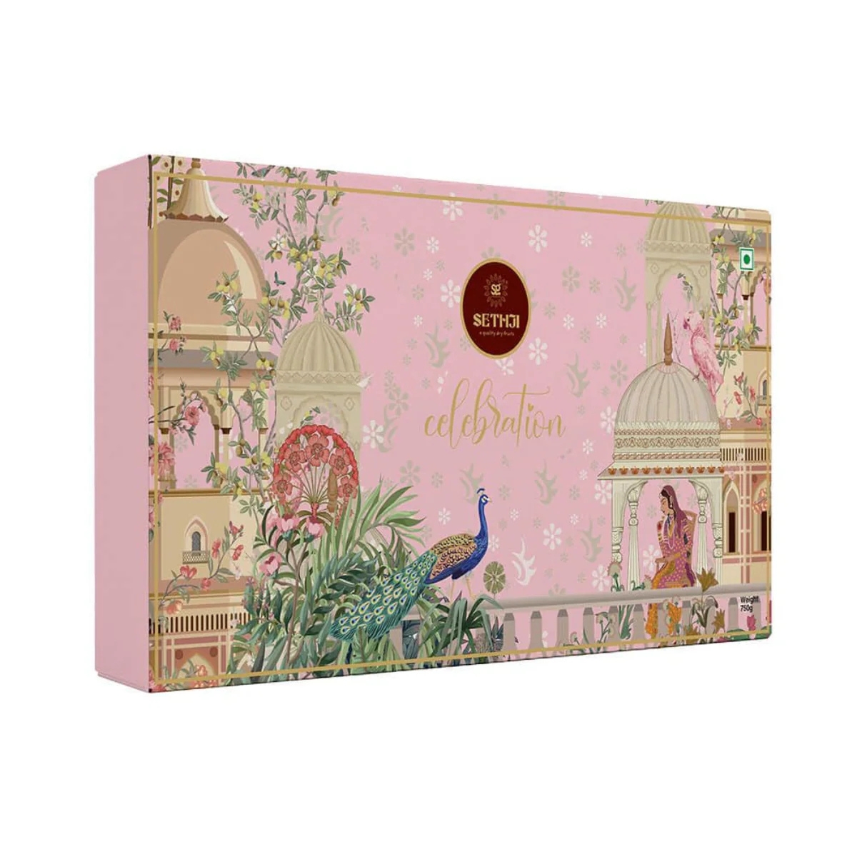 Sethji Celebrations Dry Fruits Combo Gift Pack 750gm