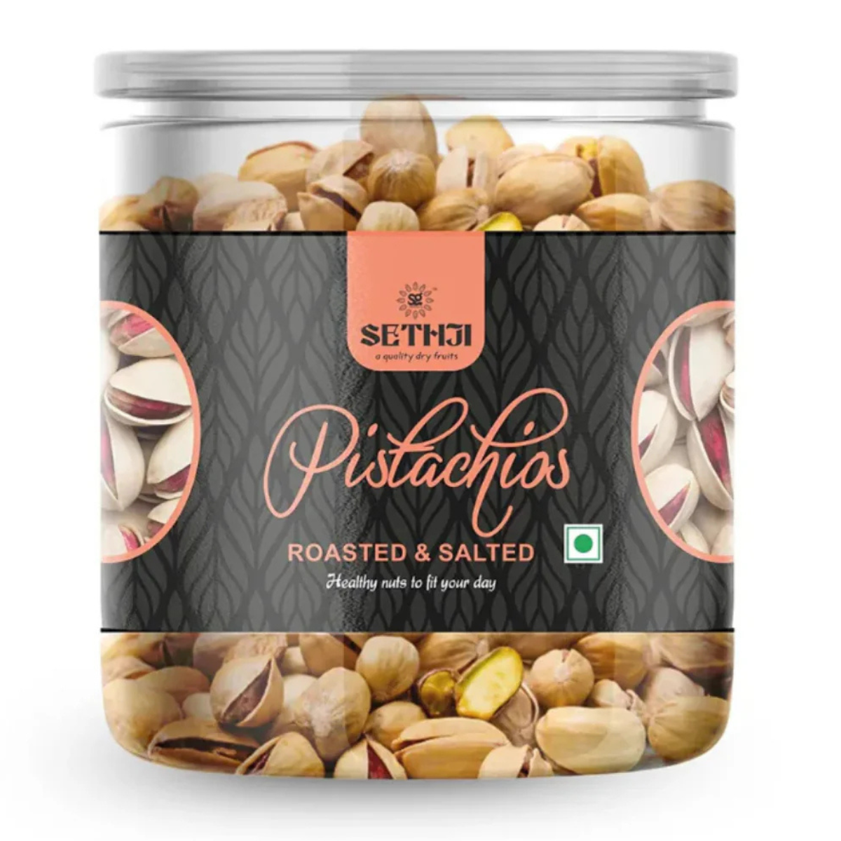 Sethji Premium Fresh Roasted & Salted Pistachios