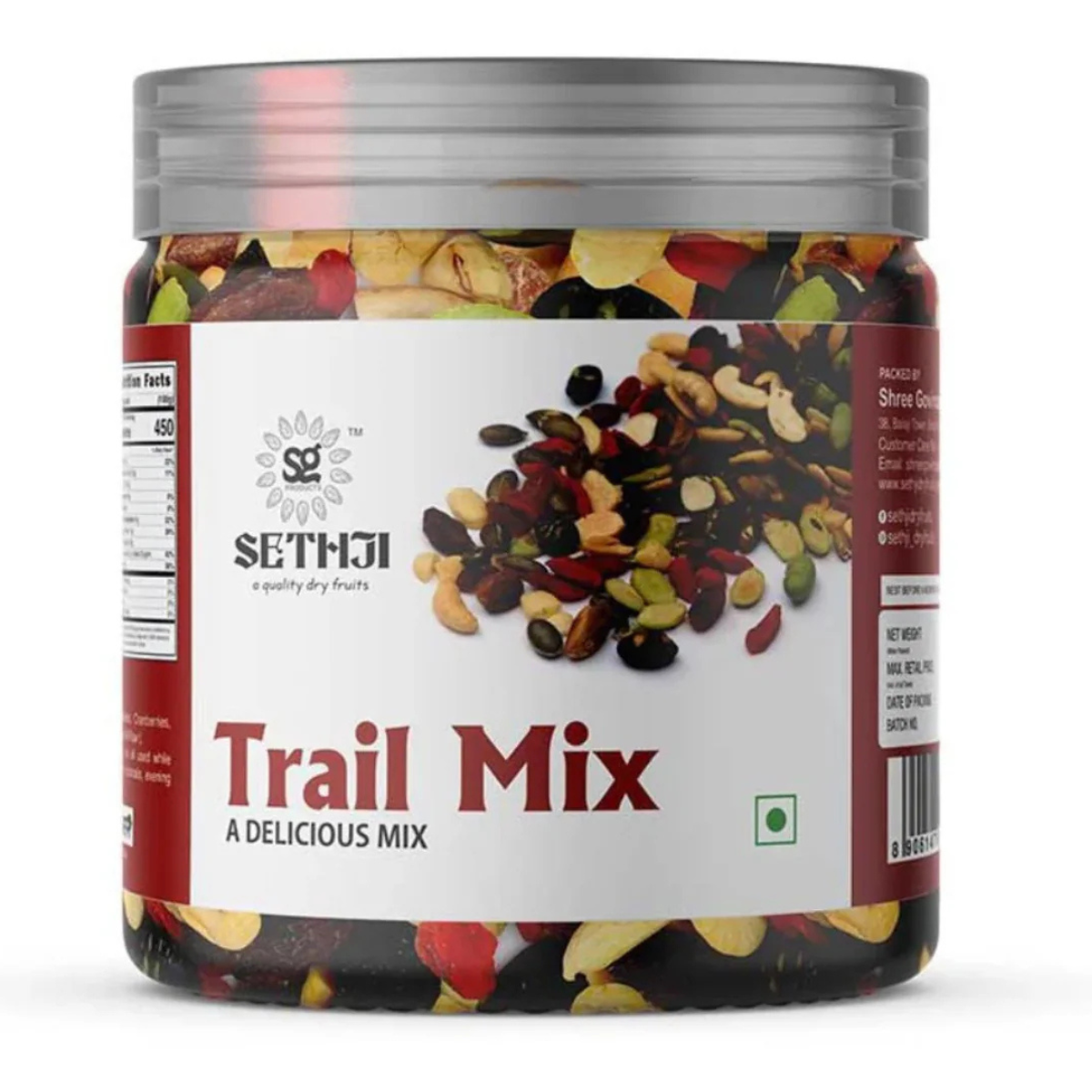 Mixture of Nuts, Berries and Seeds