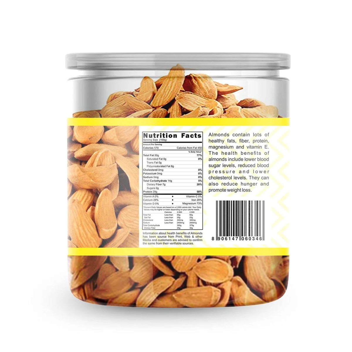 Sethji 100% Pure Irani Mamra Almonds