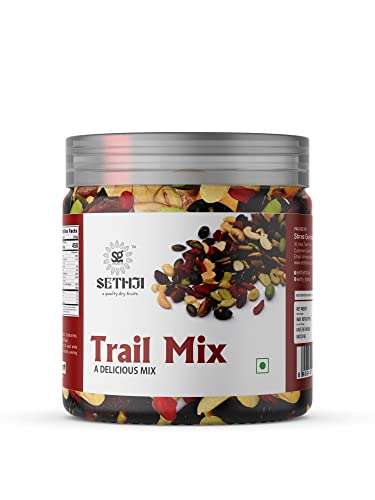 Sethji Trail Mix Dry Fruits 250g Jar