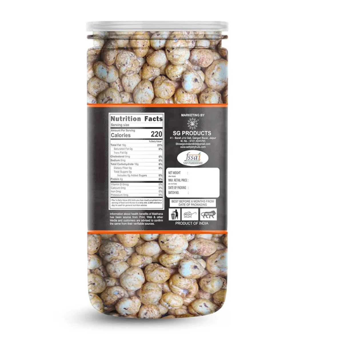 Sethji Roasted & Flavoured Makhana 3*100gm