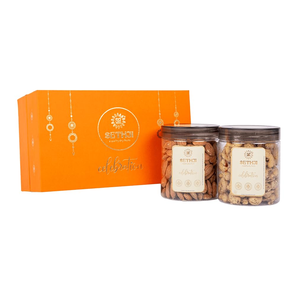 Sethji Premium Roasted Dry Fruits Celebration Gift Box