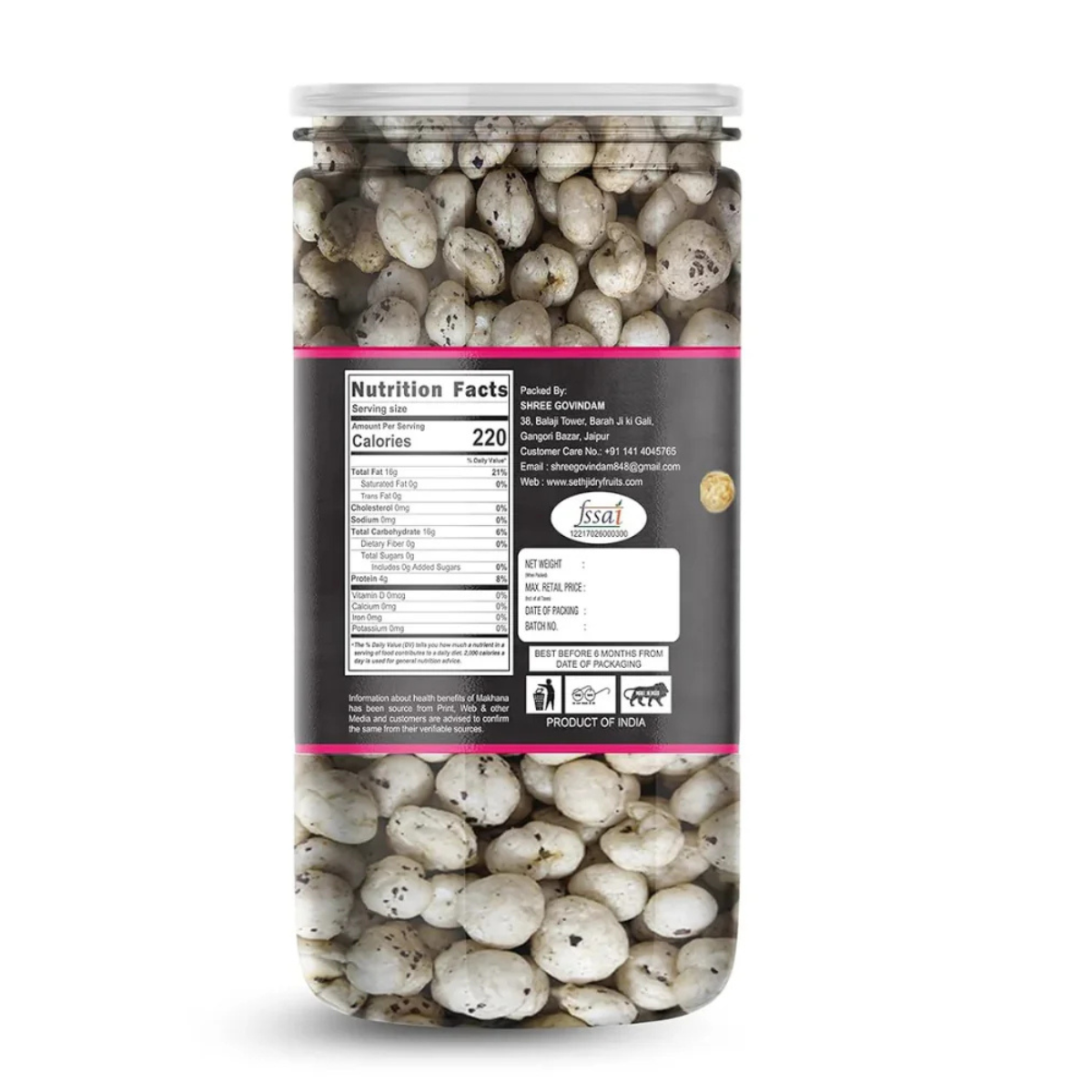 Sethji Roasted & Flavoured Makhana 3*100gm