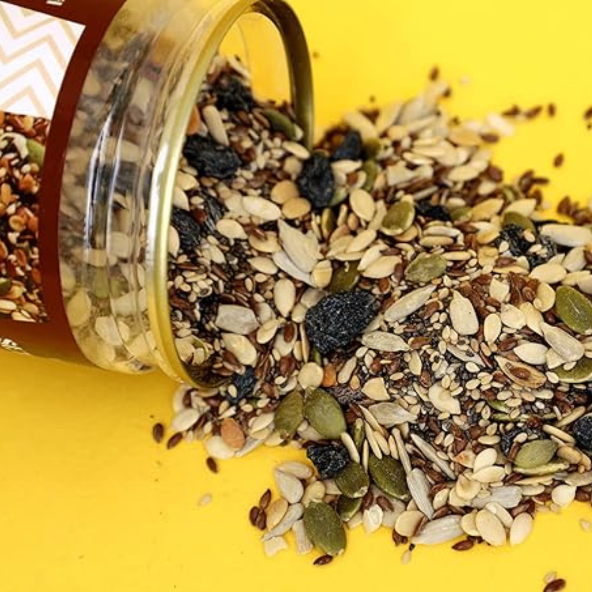 SETHJI Roasted High protein mix seeds for eating