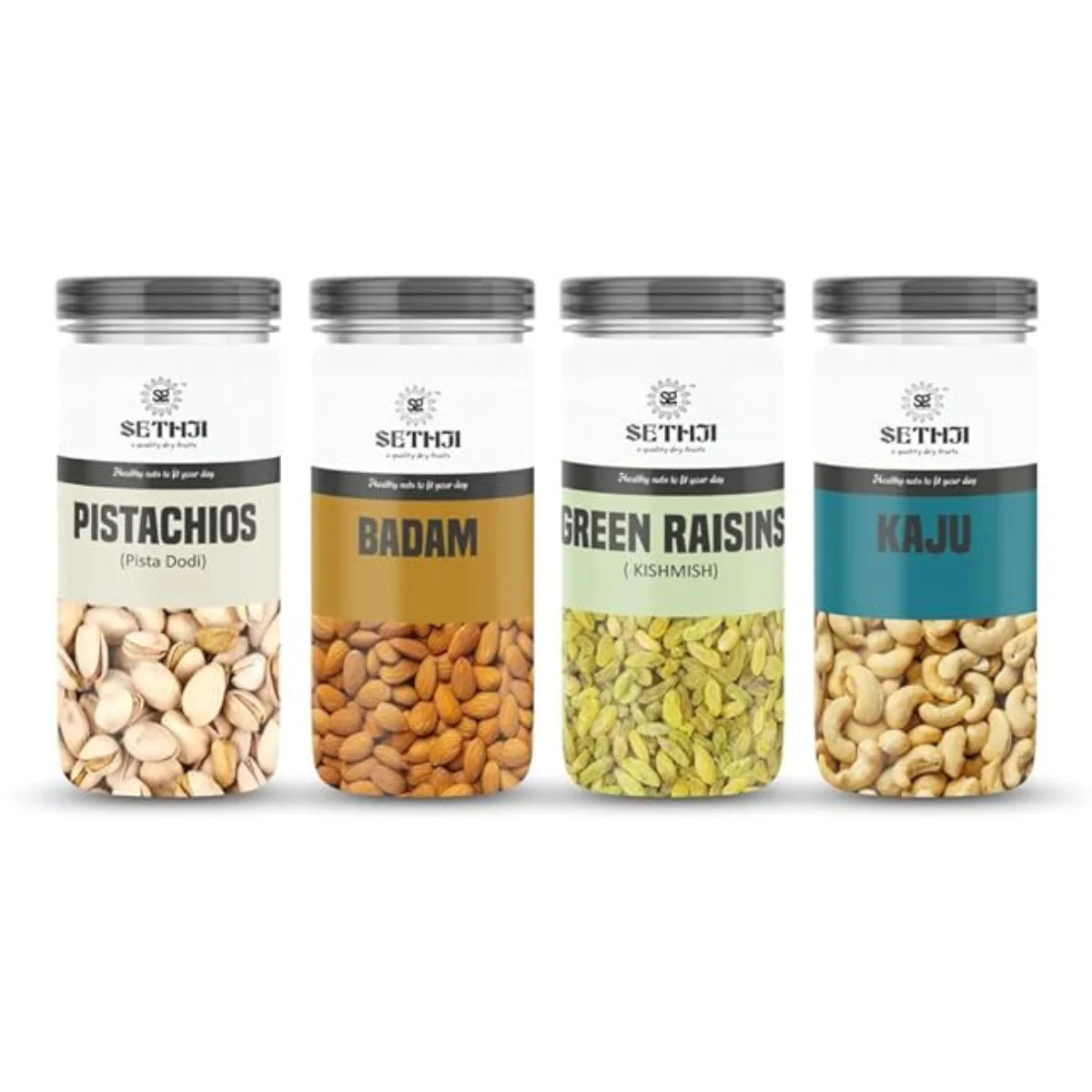 Sethji Fresh and Healthy Raw nuts and dry fruits combo pack 1kg