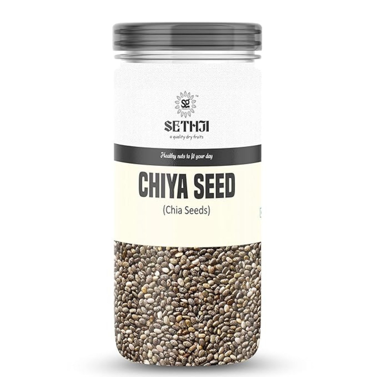 SETHJI Dry Fruits Seeds Combo of 4 Raw Seeds - Chia, Flax, Pumpkin, Sunflower