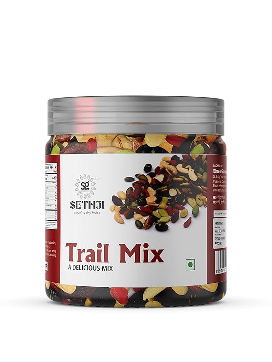 SETHJI trail mix dry fruits 250g Jar