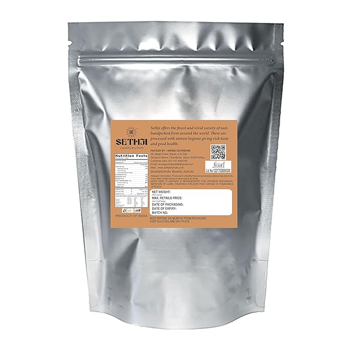 SETHJI Raw Dry Fruits & nuts Super Saver Combo Pack- Almonds ID (900g), W240 Cashew (900g), Green Raisins (900g) - 2kg 700g