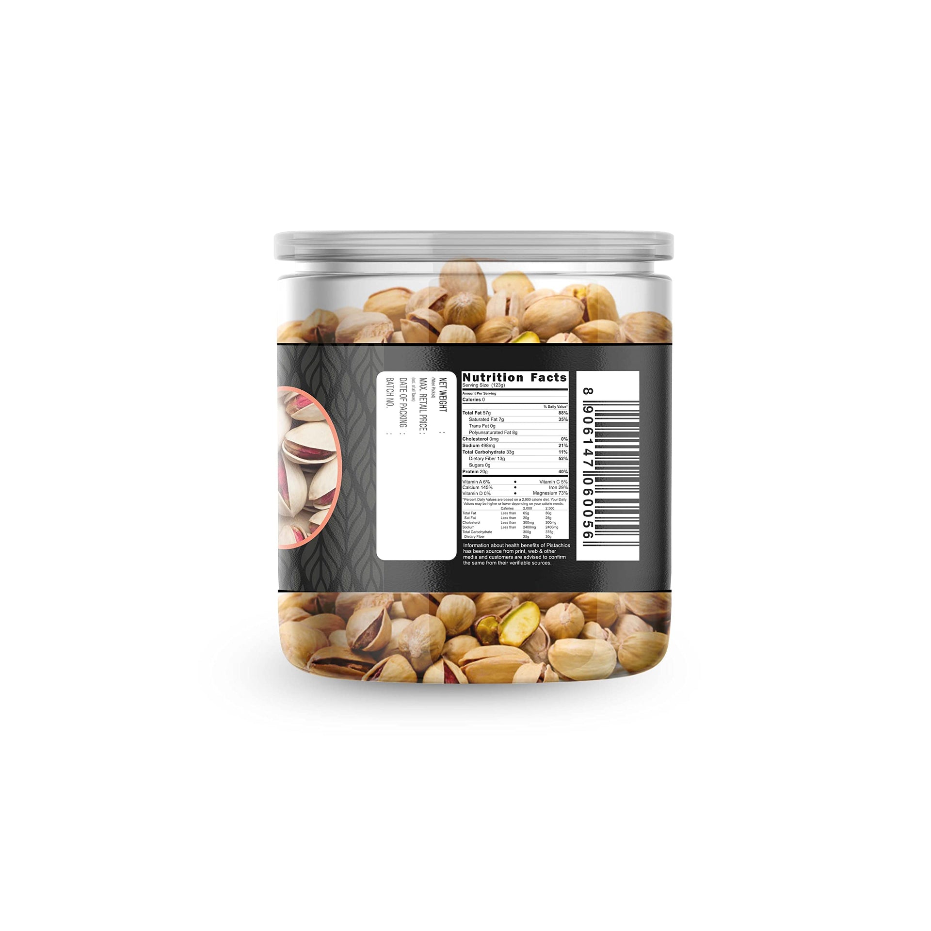 Sethji Premium Fresh Roasted & Salted Pistachios