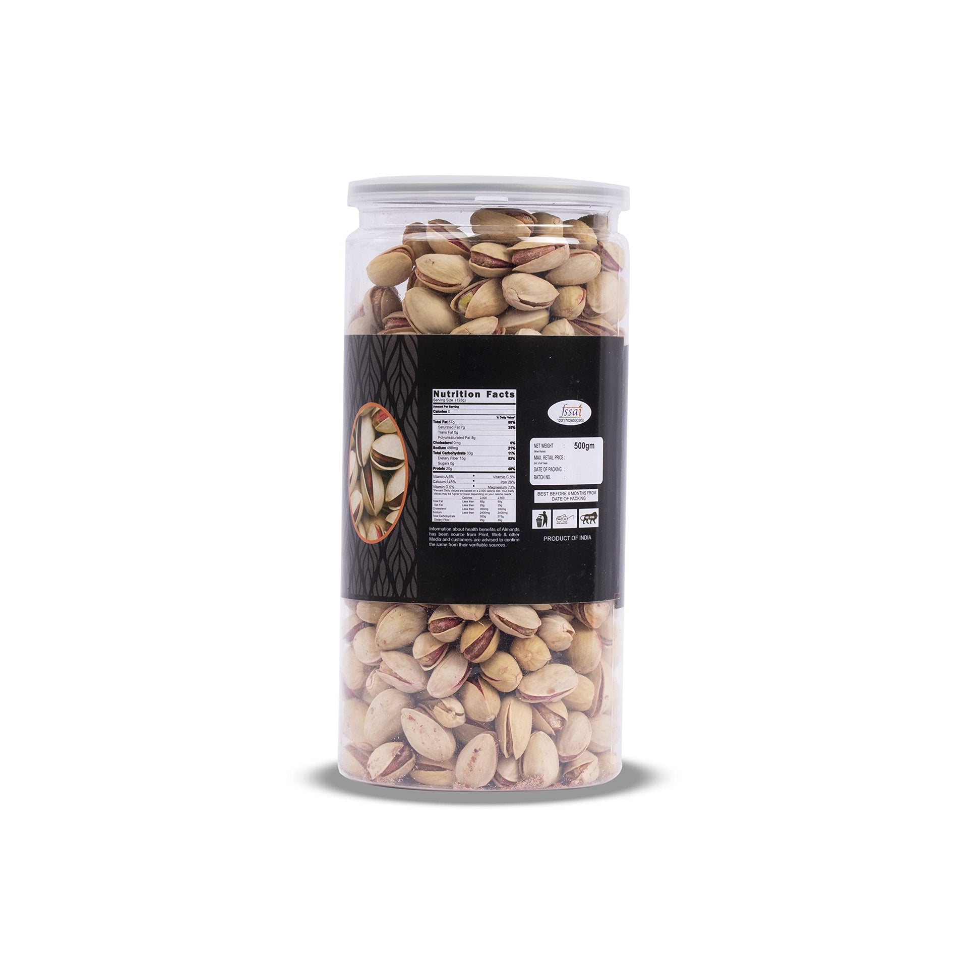 Sethji Premium Fresh Roasted & Salted Pistachios
