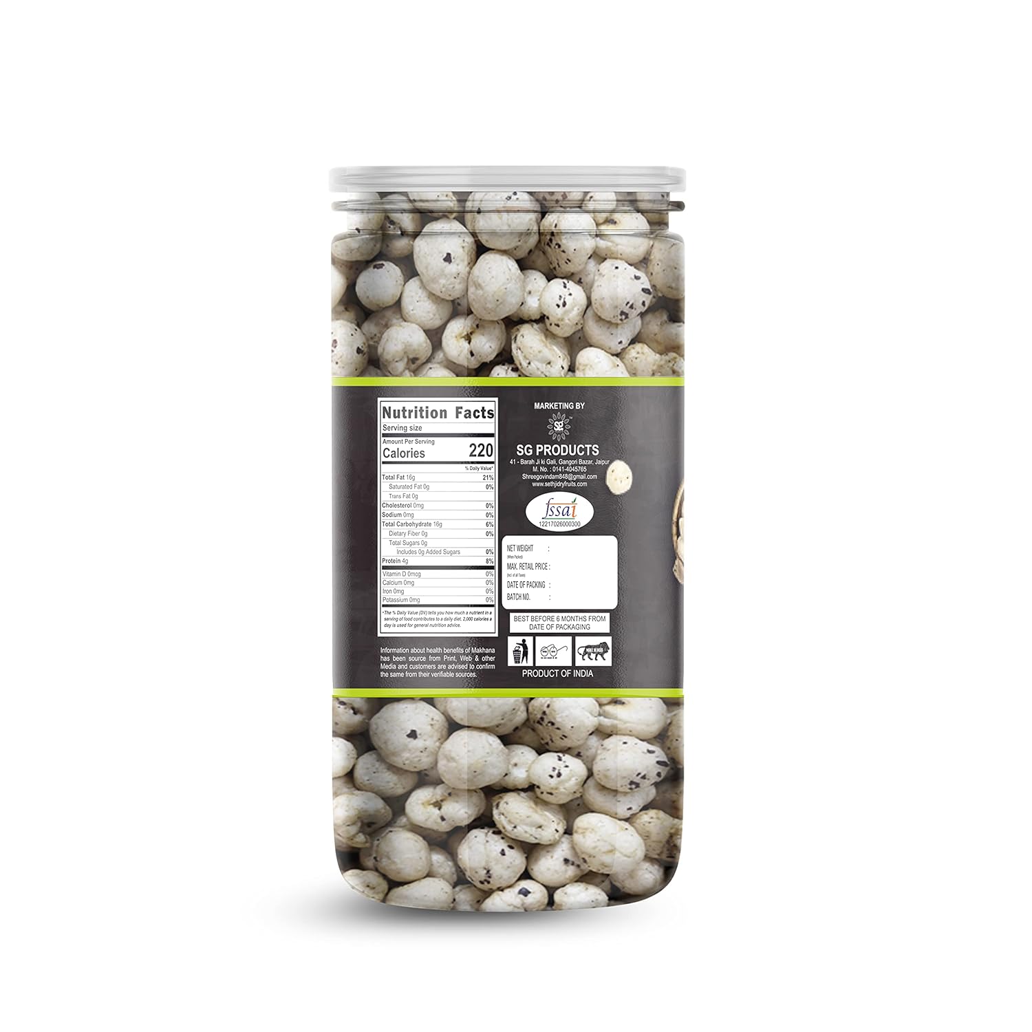 Sethji Roasted & Flavoured Makhana