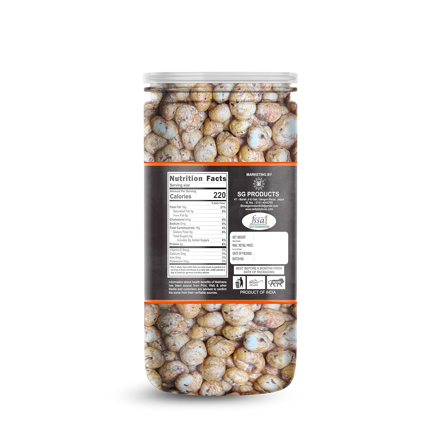 Sethji Roasted & Flavoured Makhana