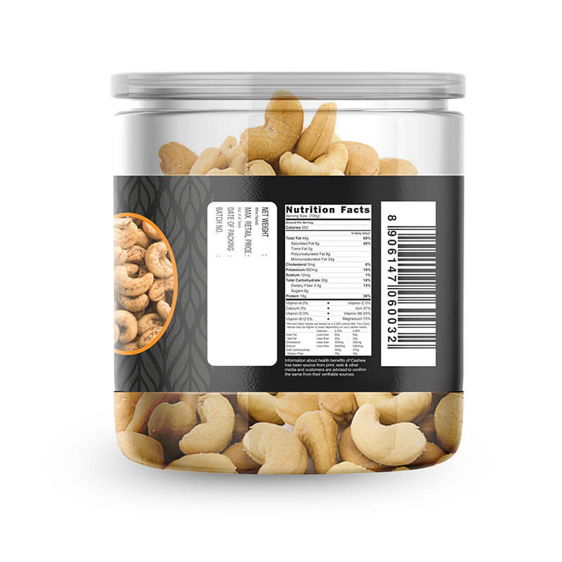 W240 Cashews Roasted in Himalyan Salt