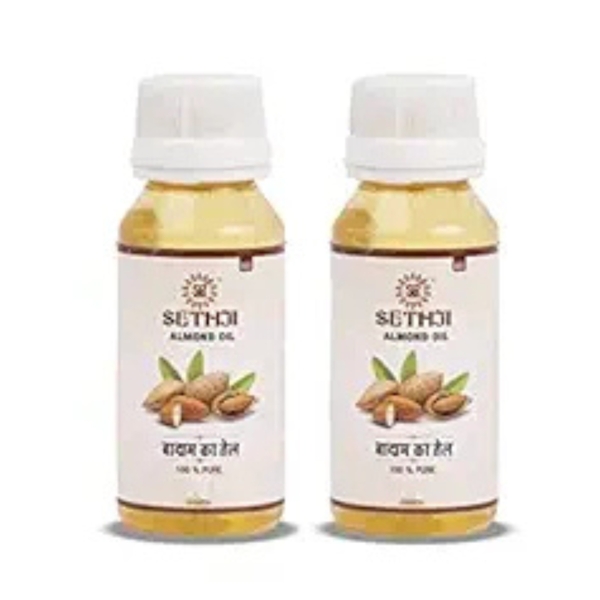 SETHJI Almond Oil For Skin And Hairs A Cold Pressured Badam Tel