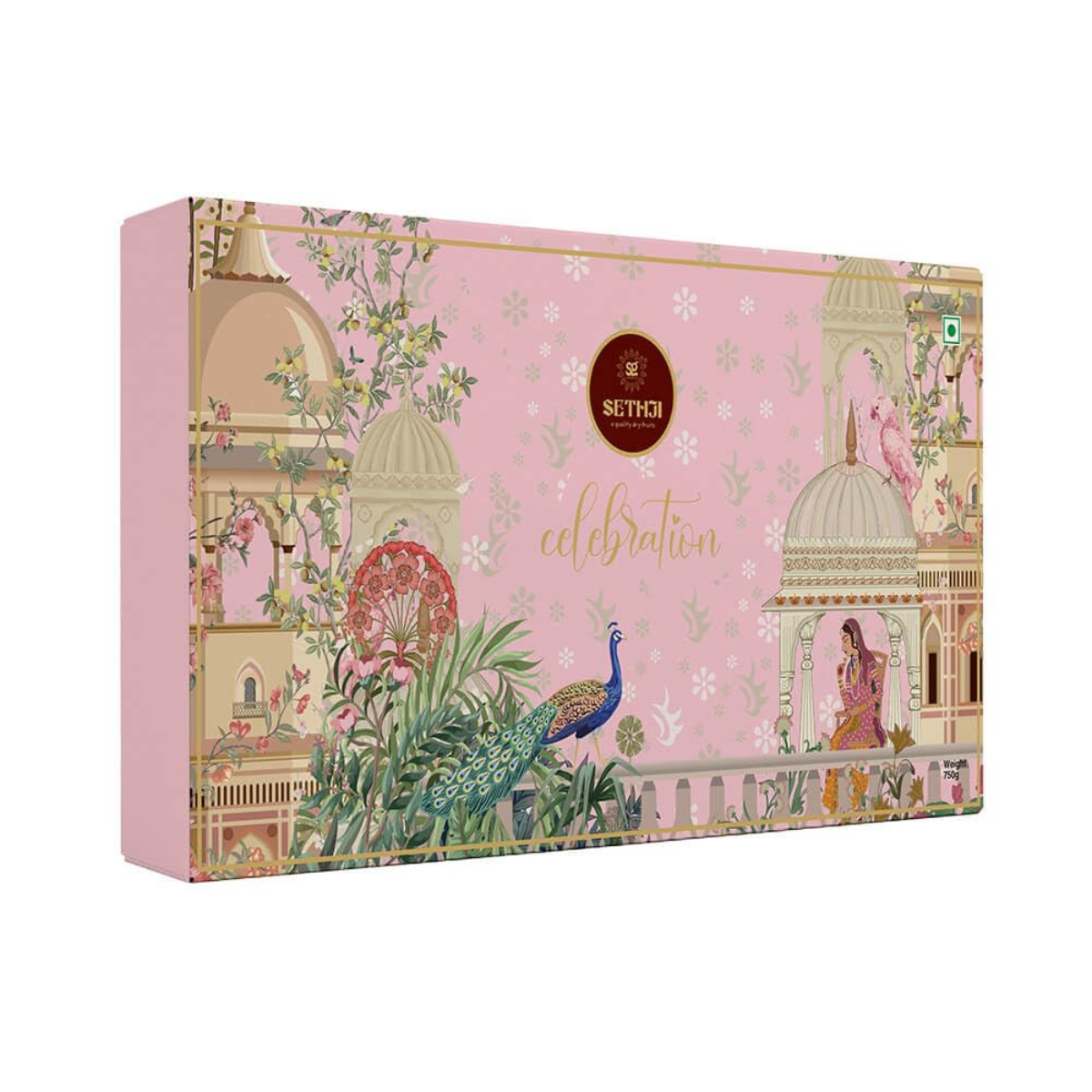 Sethji Celebrations Dry Fruits Combo Gift Pack 750gm