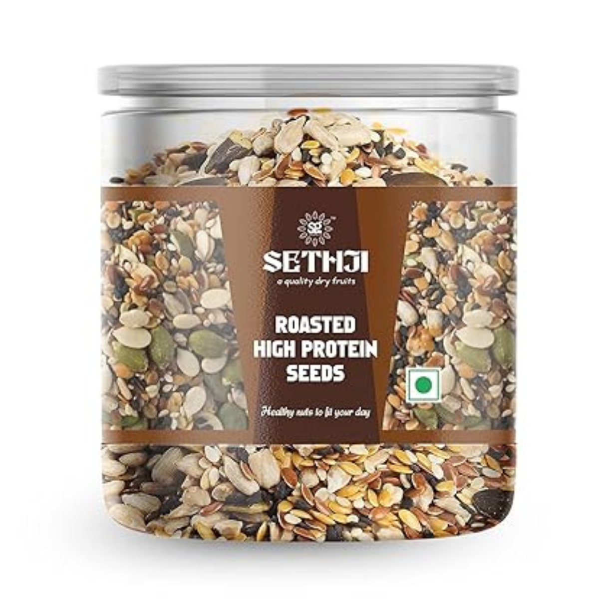 SETHJI Roasted High protein mix seeds for eating