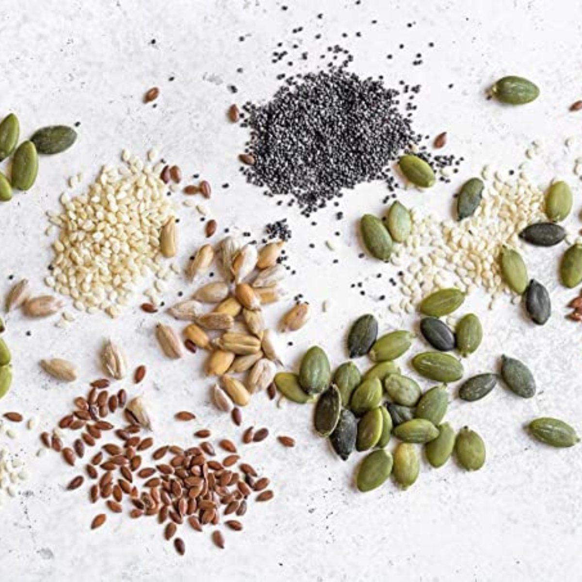 Sethji Dry Fruits Seeds Combo of 4 Raw Seeds