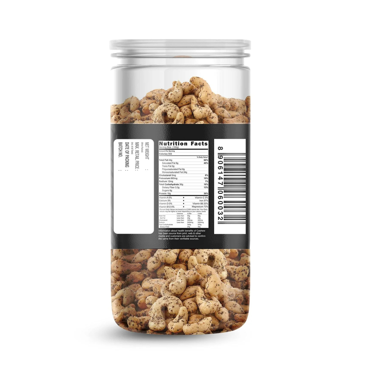 Sethji Dry Oven Roasted & Salted Black Pepper