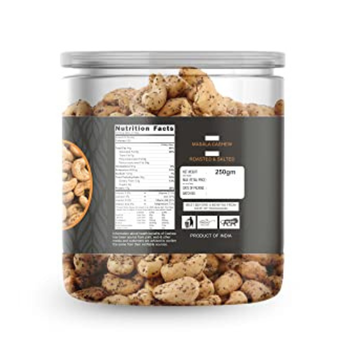 Sethji Dry Oven Roasted & Salted Black Pepper