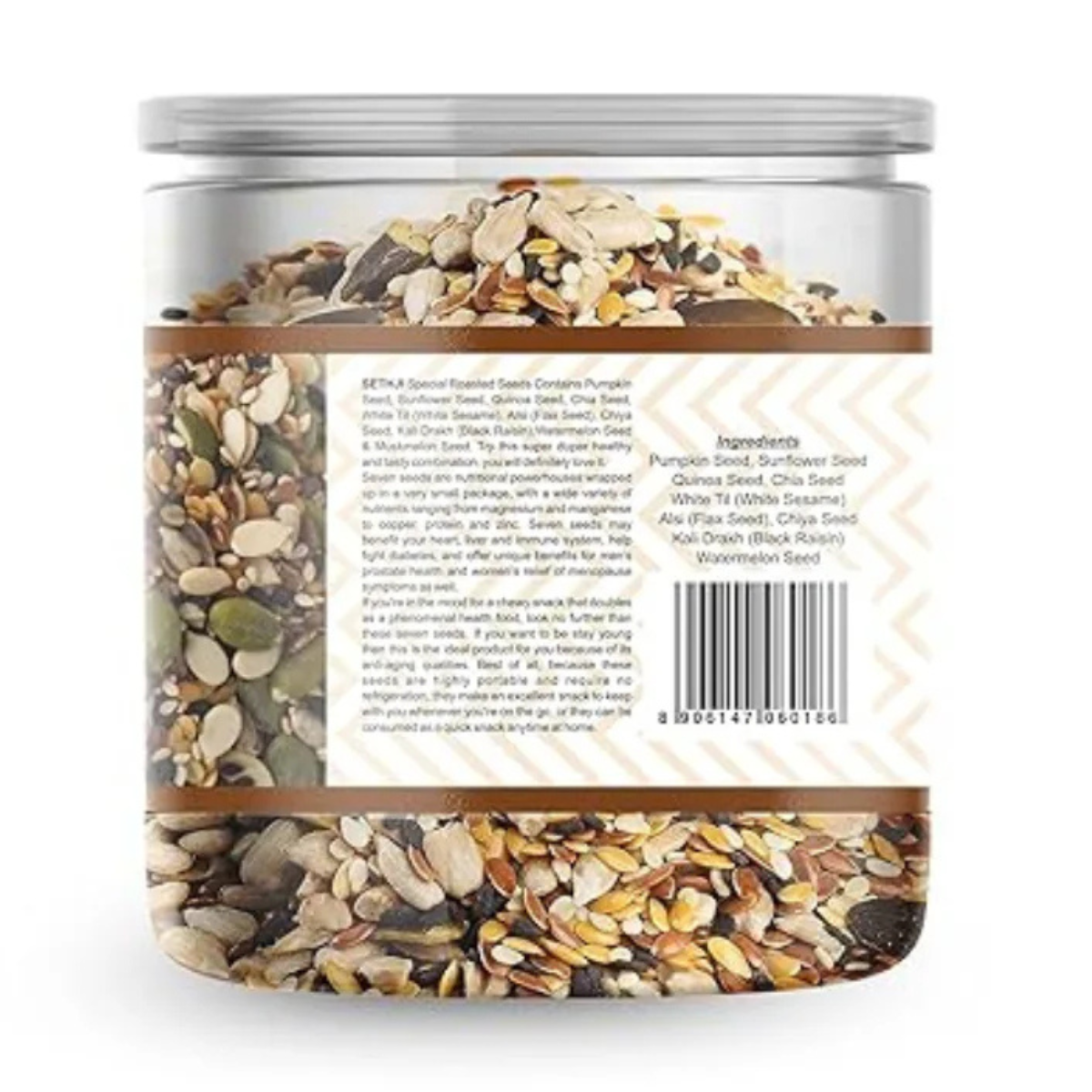 SETHJI Roasted High protein mix seeds for eating